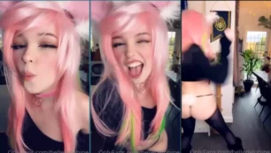 Accidental video diffusion: Belle Delphine's intimate moment