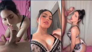 Brenda Trindade de Brasil desvestida realizando sexo oral