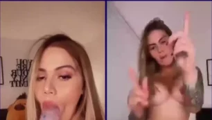 Múltiples vídeos de la colombiana Cintia Cossio mostrando su desnudez