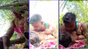 Pareja india teniendo sexo en el campo en video porno gratis