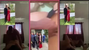 Una mujer dominicana infiel difunde un video íntimo manteniendo relaciones sexuales con el padrino de graduación