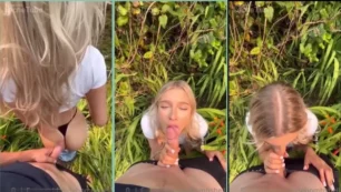 Video de sexo al aire libre con rubia explosiva