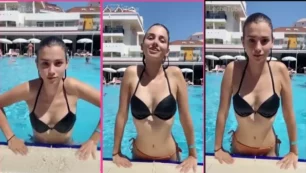 Sophiexdt presenta un vídeo impresionante en cámara lenta en la piscina en Lechetube La calidad del video es sorprendente