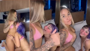 Belle Belinha y Brasilorinha en acción en un vídeo porno de Privacy