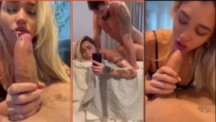 Brasiloirinha luciendo en un vídeo porno mostrando su coño mojado y caliente