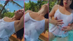 Bruna Felicio muy caliente mostrando sus pezones a la vista