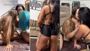 Kau Martini jugando con sus amigas guapas de OnlyFans