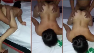 Mujer comprometida tiene sexo con su amante en el motel mientras su marido mira y graba todo