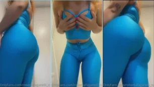 Roberta Faganelli luce pantalones ajustados que la hacen lucir maravillosa y súper atrevida