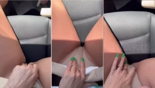 Tuani Basotti, conocida por sus atrevidas publicaciones en OnlyFans, fue captada mostrando su privacy en el auto, usando sensuales bragas