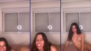 Fernanda Mota fue captada bailando y mostrando todo en un video que se filtró en internet