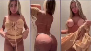 Jully Queiroz posa en bikini con esa pequeña marca, luciendo su cuerpo tropicália