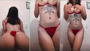 La morena Paola Maldonado bailando con un sensual twerk y braguitas muy provocativas