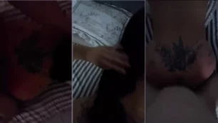 Paulinha Cordeiro, conocida por sus videos explícitos, culmina en una excitante escena casera con su pareja