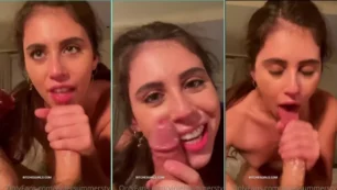 Violet Summer recibe una corrida facial tras hacer un sexo oral muy húmedo