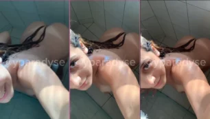 Yasmin Paladini se sensualiza bailando bajo la ducha luciendo su cuerpo sin ropa