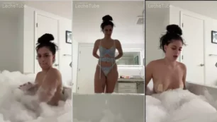 Video filtrado de Camilla Araujo masturbándose en la bañera