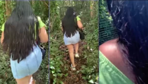 Diosa Madu fue captada mostrando su gran culo en un lugar público