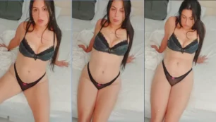 Elen Brito apareció en las redes sociales mostrándolo todo, solo en bragas