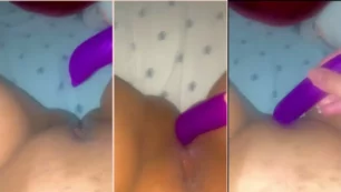 La famosa Cléo Silva de onlyfans masturbándose con un vibrador