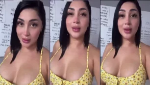 Martina Smith, la musa seductora, enseña las tetas en el colegio