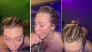 La rubia caliente Stefbabyg disfruta del sol junto a la piscina y se divierte con su novio caliente