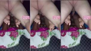 Mujer casada de piel oscura disfrutando del sexo anal a cuatro patas con su amante