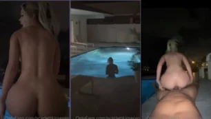 Se filtra video de escenas íntimas en la piscina de ScarlettKissesXO