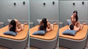 Tati Formento desnuda cabalgando y divirtiéndose con su novio