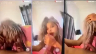 El cantante dominicano Yaisel LM practicando sexo íntimo en un video