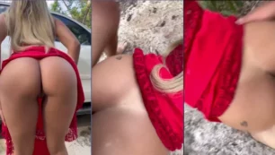 Karlyane Menezes filmó un video amateur realizando actos sexuales al aire libre