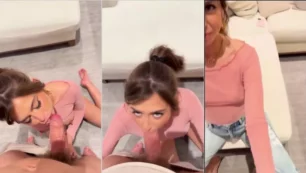 Vídeo filtrado de Riley Reid desnuda realizando una mamada en perspectiva subjetiva en OnlyFans