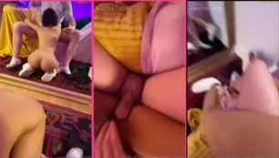 Vídeo sexual filtrado de creampie con árabe delgado y pequeño chupando