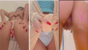 Joyce Santos sensualizándose sin ropa, bailando y luciendo sus generosas curvas