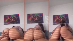 Adorexkeya del video casero disfruta siendo penetrada por una gran polla negra con su levantado trasero