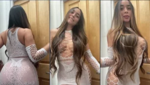 Ester Ana se volvió viral luciendo su físico antes de la fiesta