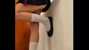 Casero hermosa colegiala follada real